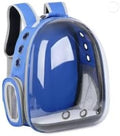 Backpack Pet Carriers- Pet Bubble Backpack,Pet Capsule Knapsack,Small Space Pet Travel Bag,Waterproof Breathable Pet Carrier Airline Approved,for Travel,Hiking,Walking & Outdoor Use (Blue)