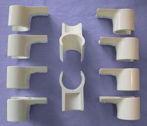 Dog Agility 1 Inch (Internal Diameter) Jump Cups - Set of 10