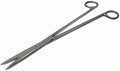 Aquarium Scissors Stainless Steel 12" Extra Long Water Grass Scissors for Aquatic Plants Pruning, Fish Tanks, Terrariums Used in Salt Water Fresh Water Landscape Maintenance Tools (Straight - Silver)