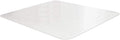 Under Pet Cage Mat for Bird Cages, Reptile Aquariums, Dog Kennels, Water-Resistant Pad for Hard Floors and Surfaces, 46 Inches x 96 Inches, Clear