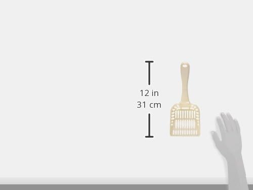 Petmate Litter Scoop for Cats,Jumbo Size,Bleached Linen,(Pack of 12)