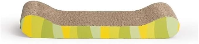 Catit Style Scratcher with Catnip - Jungle-Stripe Lounge
