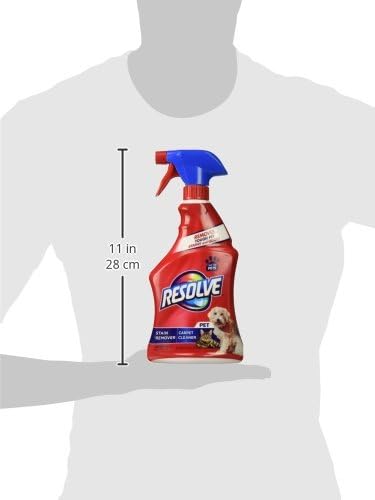 Resolve Pet Expert Stain and Odor Remover, Carpet Cleaner, Pet Stain andOdor Remover, Carpet & Upholstery Cleaner - Removes Stains andOdors, 22 oz (Pack of 2)