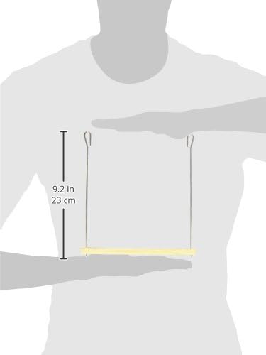 Prevue Pet Products BPV204 Birch Bird U-Type Swing, 8-1/2-Inch