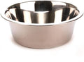 Jeffers Pet Standard Weight Stainless Steel Bowls for Dogs, Cats, Puppies, Kittens, Food & Water, Durable Feeding Dish, Travel, Camping, Indoor Outdoor Use, Dishwasher Safe Pet Accessories 7.5 Quart