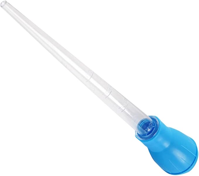 BESPORTBLE 3sets Aquarium Manual Clean Pipette 30ml Fish Tank Drainage Safe Material Tool 2pcs*3