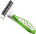 Andis Premium Fine-Tooth Deshedding Rake - White-Green