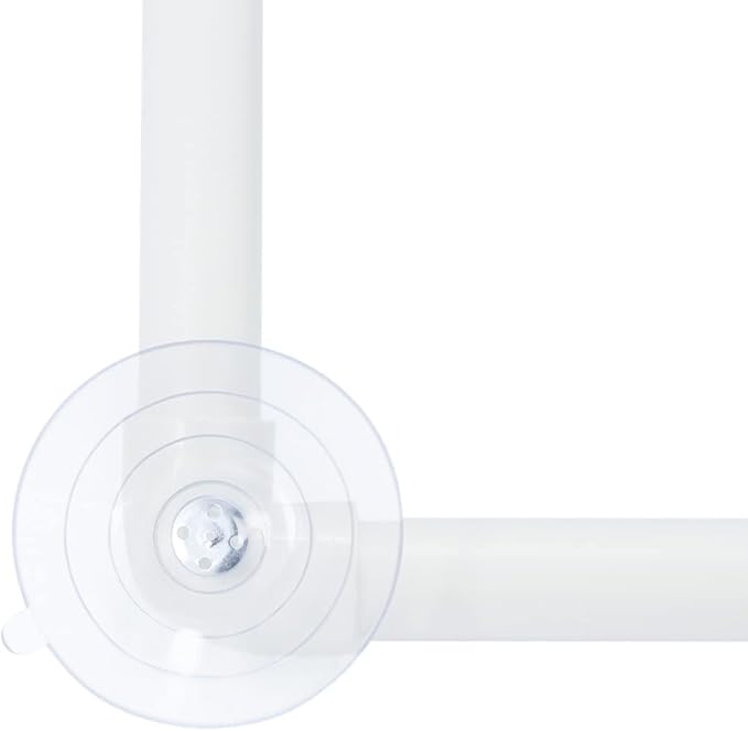 Bird Portable Suction Cup Shower Perch Parrot Window Wall Standing Platform for Cockatoo Conure Cockatiel African Grey