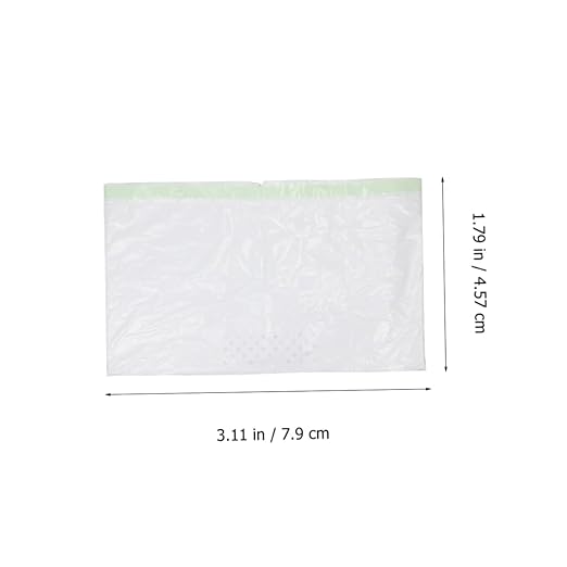 HANABASS 2sets Pet Cat Litter Filter Bag Bags Large Hole Automatic Closing Design 7pcs*2