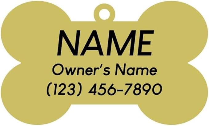 Two Tails Bowtie Pet ID Tag, Personalized Dog Name Tag with Custom Engraving, Stylish Collar Charm for Dogs & Puppies, Durable Brass with Silver Plating, Cute Pet Accessory for Collars & Harnesses