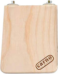 Litewoo Bird Wood Perch Platform Stand Shelf for Birds Budgie Parakeet Cockatiel Conure Cockatoo（Small）