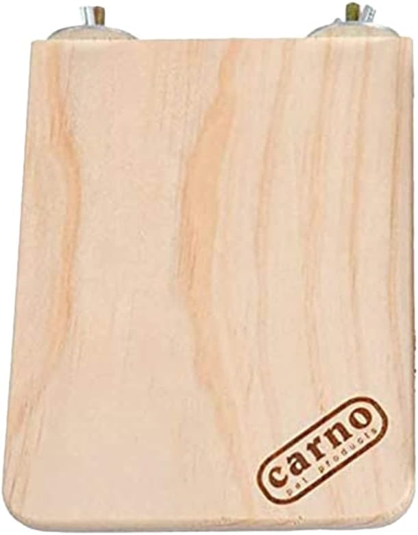 Litewoo Bird Wood Perch Platform Stand Shelf for Birds Budgie Parakeet Cockatiel Conure Cockatoo（Small）
