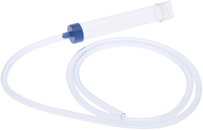 Haofy 143cm Aquarium Fish Tool Cleaner Water Siphon Vacuum Gravel Cleaner Syphon Aquarium Accessoryfor Aquariums, Easily Clean Freshwater Aquariums