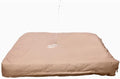 Dog Bed Cover – Waterproof Cover for Dog Bed – Heavy Duty, Machine Washable Zippered Liner – Durable, USA-Made Fabric for Pets – Ideal Pet Bedding Protector for Accidents and Messes - Large (Tan)