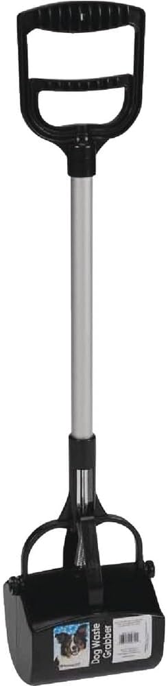 Boss Pet 52111 One Piece Pooper Scooper Pet Waste Grabber