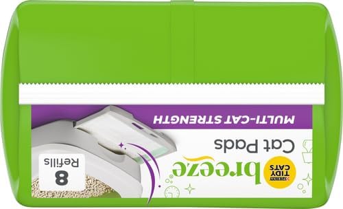 Purina Tidy Cats Cat Litter Breeze Pads Refill Pack Multi Cat Litter Pads - 8 ct. Bag (Pack of 2)