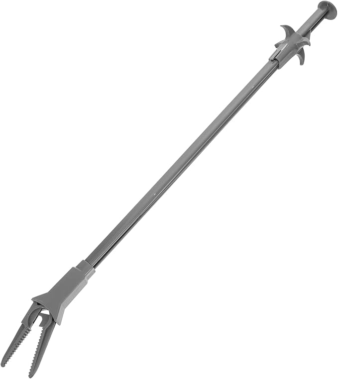 IMIKEYA Long Aquarium Tongs - 20 Inch Plastic Tweezers for Easy Plant Maintenance and Fish Feeding - Ideal Aquarium Grabber Tool for Freshwater and Saltwater Tanks