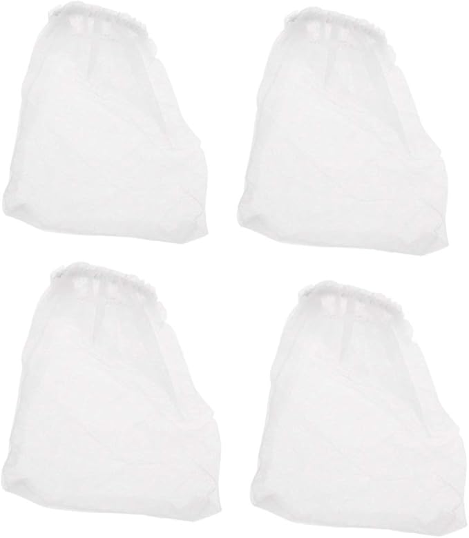 4pcs Aquarium Filter Bags Reusable Fish for Filter Nylon Bag for Electric Gravels Cleaner Water Changer Sand Washer Net