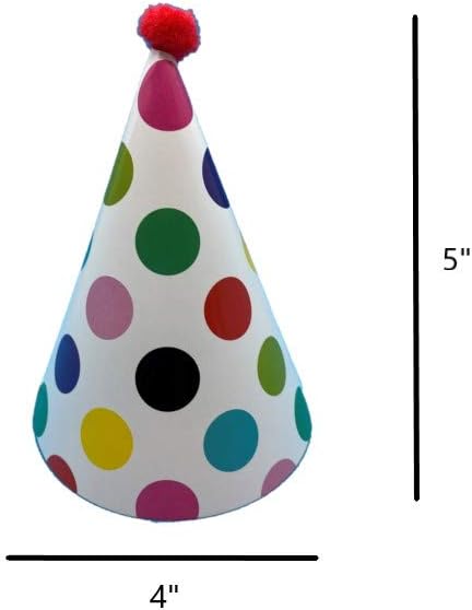 CBM Dog Party Hat Set - Dog Birthday Hats and Crowns - 11pcs