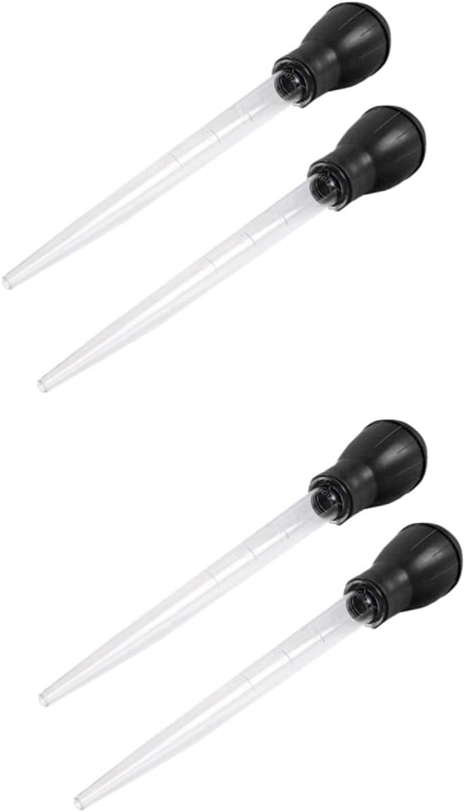 BESPORTBLE 2sets Aquarium Cleaning Tool 30ml Fish Tank Pipette Sand Vacuum Mini Gravel Vacuum Aquarium Waste Tool 2pcs*2