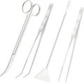 LILYS PET Stainless Steel Aquarium Tank Aquatic Plant Tools Sets (4 in 1)