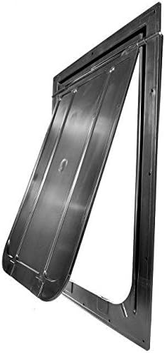 Magnador Two-Way Pet Door, Mag II Standard Bronze, Indoor Outdoor Dog Door, high-Impact chew-Resistant polystyrene, Secure Magnetic Seal, Easy Install for Home or Kennel use, Standard Size