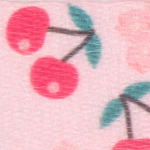 QQPETS Adjustable Soft Dog Collar: Print Flower Pink Multicolor Cute Patterns for XS Small Medium Large Pet Girl Boy Puppy Walking Running Training (XS, Sakura Pink)