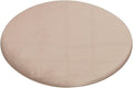 Dog Bed Cover – Waterproof Cover for Dog Bed – Heavy Duty, Machine Washable Zippered Liner – Durable, USA-Made Fabric for Pets – Ideal Pet Bedding Protector for Accidents and Messes - Round (Tan)