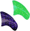 Funky New Year Combo Soft Nail Caps Cats Claws 40pk (20 Violet Glitter - 20 Margherita Glitter) Medium Size