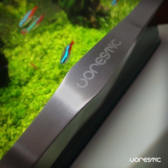 VORESTIC Straight Aquarium Tweezers 15 Inch, Stainless Steel Long Tweezers for Fish Tank Planting, Aquascaping, Aquarium Plant Care, Terrarium Tool and Long Fish Tank Planting Tongs