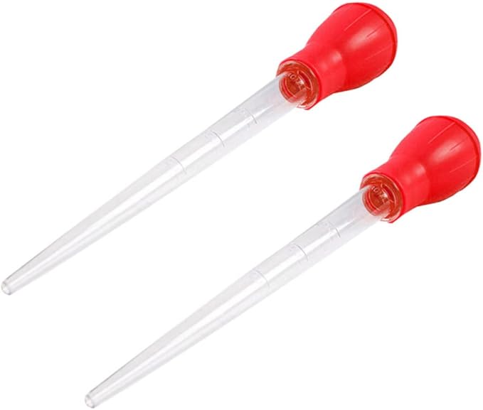 BESPORTBLE 2sets 50ml Aquarium Waste Manual Pipette Fish Tank Perfect for Water Changing 2pcs*2