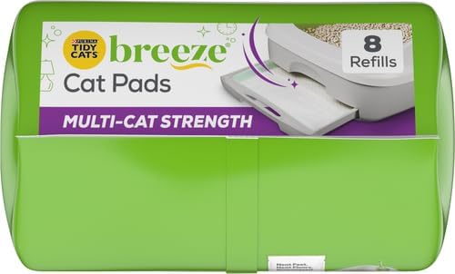 Purina Tidy Cats Cat Litter Breeze Pads Refill Pack Multi Cat Litter Pads - 8 ct. Bag