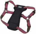 Coastal Pet K9 Explorer Reflective Adjustable Padded Dog Harness - Plush Chest Pad for Comfort - No-Pull Dog Harness for Small and Large Dogs - Berry - 5/8" x 12"-18", X-Small
