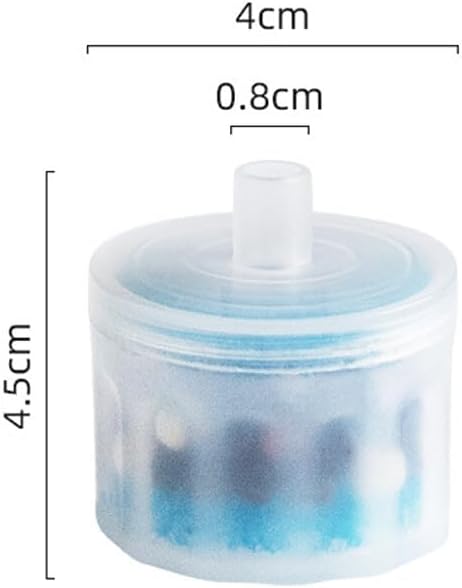 Ceramic Cat Water Fountain Filters, 6 Packs Cat Fountain Replacement Filters for Automatic Pet Water Dispenser for Cats Indoor with Cute Whale Design, Activated Carbon Filter