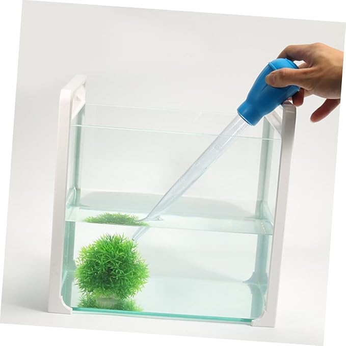 BESPORTBLE 3sets Aquarium Manual Clean Pipette 30ml Fish Tank Drainage Safe Material Tool 2pcs*3
