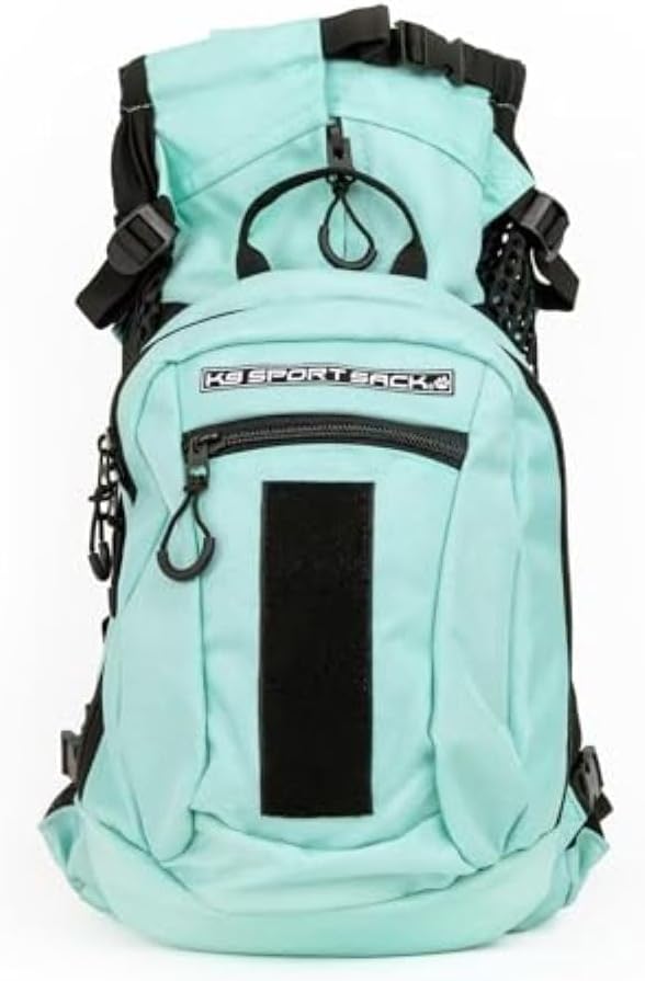 K9 Sport Sack Plus 2 - Adjustable, Backpack-Style Carrier with Multi-Functional Storage Pack, Thick Shoulder Straps & Padded Back Panel