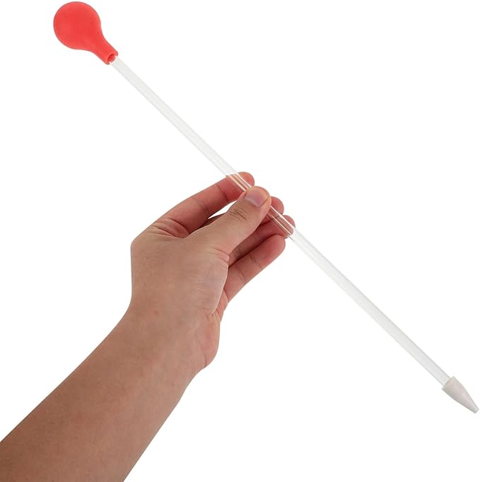 Coral Feeder with Soft Head Manual Cleaner for Fish Tank Aquarium Excreta Precise Tool for Coral and Water Plants