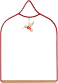 Hummingbird Swing - Metal Hummingbird Swings and Perches with Wooden Dowel for Outdoor Garden Patio Backyard Hanging, Bird Essentials