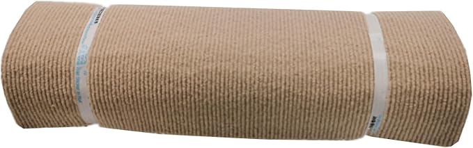 SHENGOCASE 78.7"x15.8" Trimmable Self-Adhesive Carpet Mat Pad Replacement for Cat Tree Shelf Shelves, Cat Wall Furniture Steps, Carpet Scratching Post Scratcher Couch Protector (Beige)