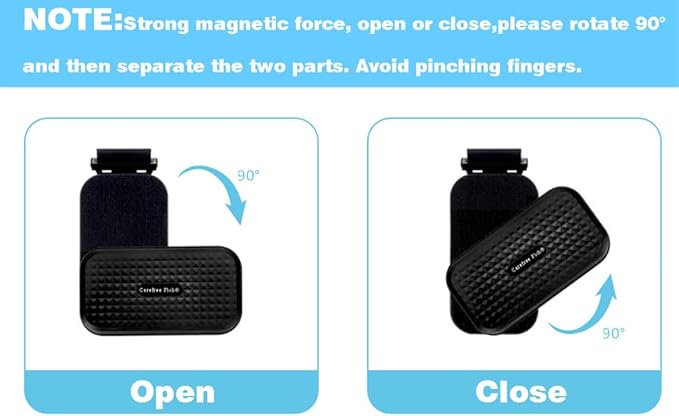 Carefree Fish Aquarium Super Strong Magnetic Cleaner for Glass Fish Tank Magnet Brush Algae Scrapers Floating