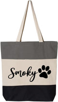 Custom Dog Tote Bag Personalized Dog Mom Gift Dog Toys Totes Pet Gift Custom Pet Bag Gift For Dog Mom Dog Lover Bag