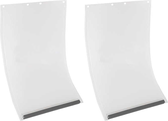 Medium Non PVC Compatible w/PetSafe PAC11-11038 - 8 1/8" x 12 7/8" Longer Lasting, Most Energy Efficient, Less Shrinkage, BPA Free (Pack of 2)