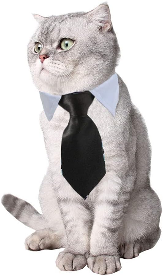 8 Pieces Pets Dog Cat Bowtie Pet Sunglasses Pet Costume Adjustable Formal Necktie Collar for Cats Small Dogs Puppy Grooming Accessories (Black/red + Glasses)
