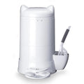 Red Rocket XL Cat Litter Pail Multi Kitty Twist’R Step Litter Disposal System with Cute Litter Scoop Step Mode Odors Free Patented Twist Technology (Kitty, Hold 17lbs Litter)