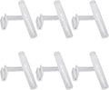 Bird Stand 6 Pieces Perches Clip to Window Feeders Training Tool Toy for Small Parrots Conures Cage Accessories