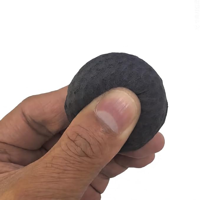 Cat Golf Balls for Indoor Cats Toy Ball Kitten Toys Interactive Cat Ball Sponge Foam Sponge Soccer Balls (Black)