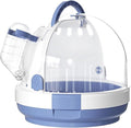 Portable Clear Bird Parrots Transport Cage Window Carrier Bag Breathable Bird Carrier Travel Bag