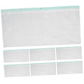 Mipcase 7pcs Cat Litter Filter Bags for Easy Cleanup Design Automatic Closing Feature for Cat Litter Boxes White