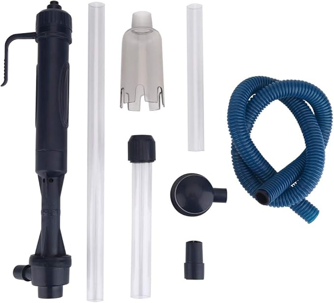 Electric Aquarium Filter Pump 3-in-1 Water Changer & Cleaner for Fish Tanks with Gravel, Multi-Function Tank Maintenance Tool for Aquarium Water Exchange