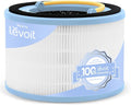 LEVOIT Sprout Air Purifier Genuine Replacement Filter, 3 layer HEPA Filter, High-Efficiency Activated Carbon, 1 Pack, White